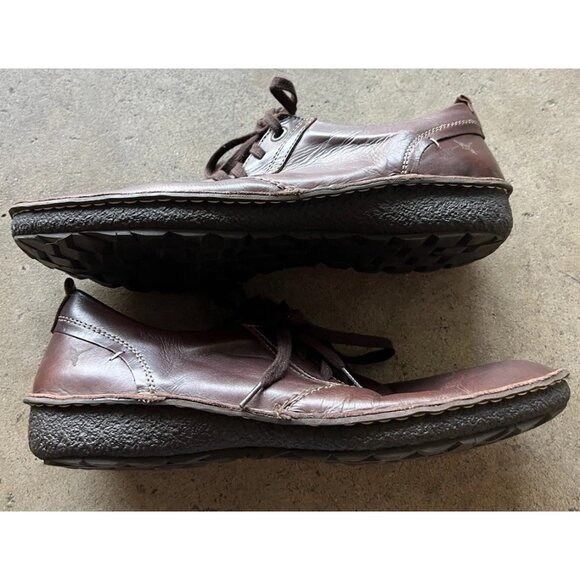 Vintage Pikolinos Leather Sneaker Casual Lace Shoes Gum Bottom Men’s 10/ 44 EU - Picture 2 of 16